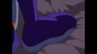 Starfire's Foot Growing Out Of Her Boot!