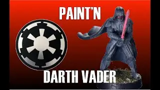 Painting Darth Vader
