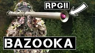 Ghillie Sniper Scares the $&*% out of Players with a BAZOOKA! (RPG-ROUND)