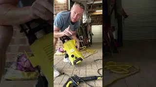 How to Disconnect Hose From Karcher Pressure Washer and Wand