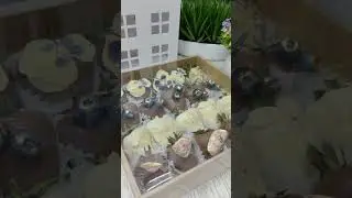 Упаковка для клубники в шоколаде
