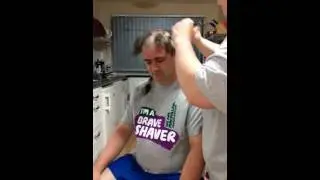 My brave the shave for macmillan cancer support