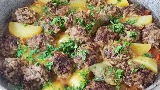 ТЕФТЕЛИ ОБЖАРЕННЫЕ В МАСЛЕ , С КАРТОФЕЛЕМ! #рецепт #еда #вкусно #food #