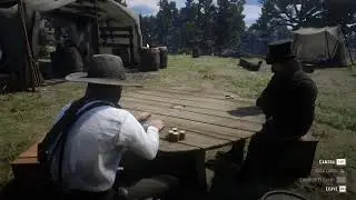 RDR2 ловим рыбу. Рыбалка на пруду Cattail pond Red Dead Redemption 2