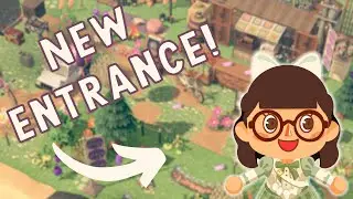 New Island, NEW ENTRANCE! // Animal Crossing New Horizons