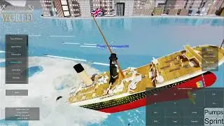 #roblox  tiny sailors world #titanic #Brook540