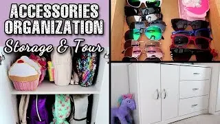 My Accessories Organization & Tour | Purses, Hats, Sunglasses, Jewelry