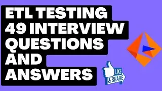 ETL Testing SQL Oracle 49 Important Interview Questions & Answers Latest