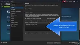 Steam Family Sharing Not Working [SOLVED]