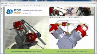 3D PDF Maker for Solid Edge Tutorial 2. Insert Solid Edge 3D Models in PDF, without Solid Edge
