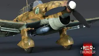 обзор на ju-87 R2 War Thunder
