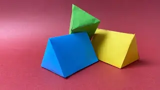 How to Make a Triangular Prism - Step-by-Step Tutorial