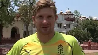 Shane Watson on playing with Rahul Dravid | Rajasthan Royals