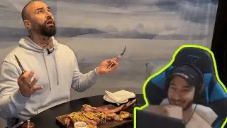 JarmezG Reacts To Spanian - $20 Steak vs $900 Gold Encrusted Steak - Its All Eats