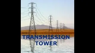 STAAD transmission tower