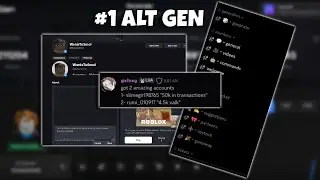 | ROBUX + LIMITEDS ACCOUNTS | The Best Alt Gen On The Market...