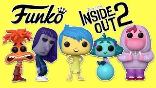 INSIDE OUT 2 FUNKO POPS COMPLETE SET UNBOXING!!!