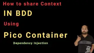 Pico Container to share Step state in Cucumber | Simplified