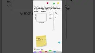 Scale Factor Word Problem