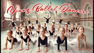 Woah!!! Young Ballet Dancers. Girls' age 4-5 years. Princess Ballet.