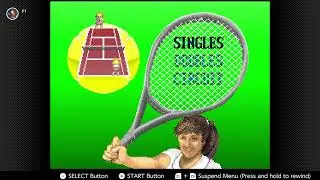 Play an Old SNES Tennis Game and Doing Poorly At It
