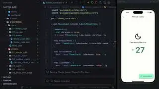 [S1/L12] Flutter BLoC: ThemeCubit | Cubit + State