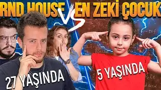 WE CHALLENGE WITH SMARTEST CHILD IN TURKEY!! (IQ:300)
