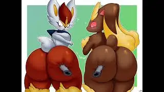 Cinderace and Lopunny farting