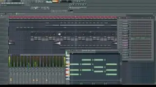 FL Studio - 1 Min. Dance Intro build up - Open Broadcaster Test