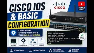 Cisco IOS basics explained: modes, commands, configuration, networking essentials