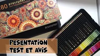 Présentation des crayons de couleur Brutfuner 180 et avis