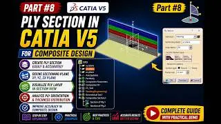 How to Use Ply Section in CATIA V5 – Composite Design Tutorial