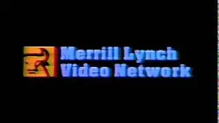 Merrill Lynch Video Network Rutt Etra LOGO