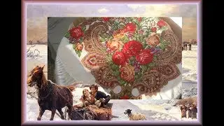 Aliexpress шикарный платок в подарок к Новому году 135 см х135 см