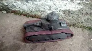 Танк тг из пластилина