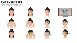 Eye exercise Please follow the video and the green dots