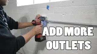 How-To: Add more outlets to Garage - Part 1 - Bending EMT conduit