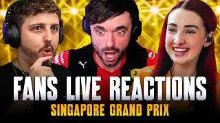 Fans Live Reactions to the 2024 Singapore Grand Prix
