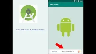 How to place Ad Banner on Android App in Android Studio