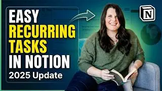 Notion Recurring Tasks Without the Mess (New Update)