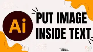 How to put image inside text in Illustrator