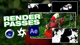 Render Passes Cinema 4d y Octane Render 🔥  Exportar Multipase 🔥 Post-produccion en After Effects 🔥