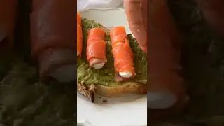Тост с авокадо и семгой 🌾