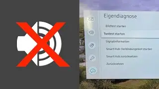 [2K] How to fix TV programs without sound - Smart TV Tutorial (German)