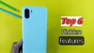 Xiaomi Redmi A1 Plus Top 6/Best Hidden Features | Tips And Tricks, You Need To Know