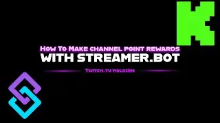 how to make kick channel points with streamer.bot