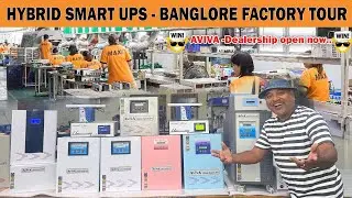 👍Bangalore Solar Hybrid Inverter👍| Aviva Smart Solution | Sakalakala Tv | #hybridsolarinverter