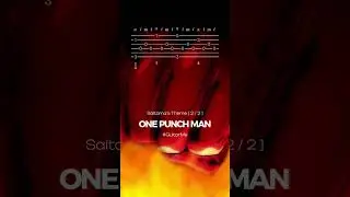 ONE PUNCH MAN Saitama's Theme on Guitar 2/2. TABS GuitarMe School |Aleksunder Chuiko 