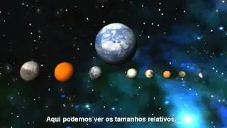 Sistema solar plutão.