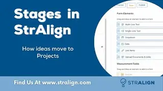 From Idea to Project | Stages in StrAlign - an Idea Management and Project Prioritization Software